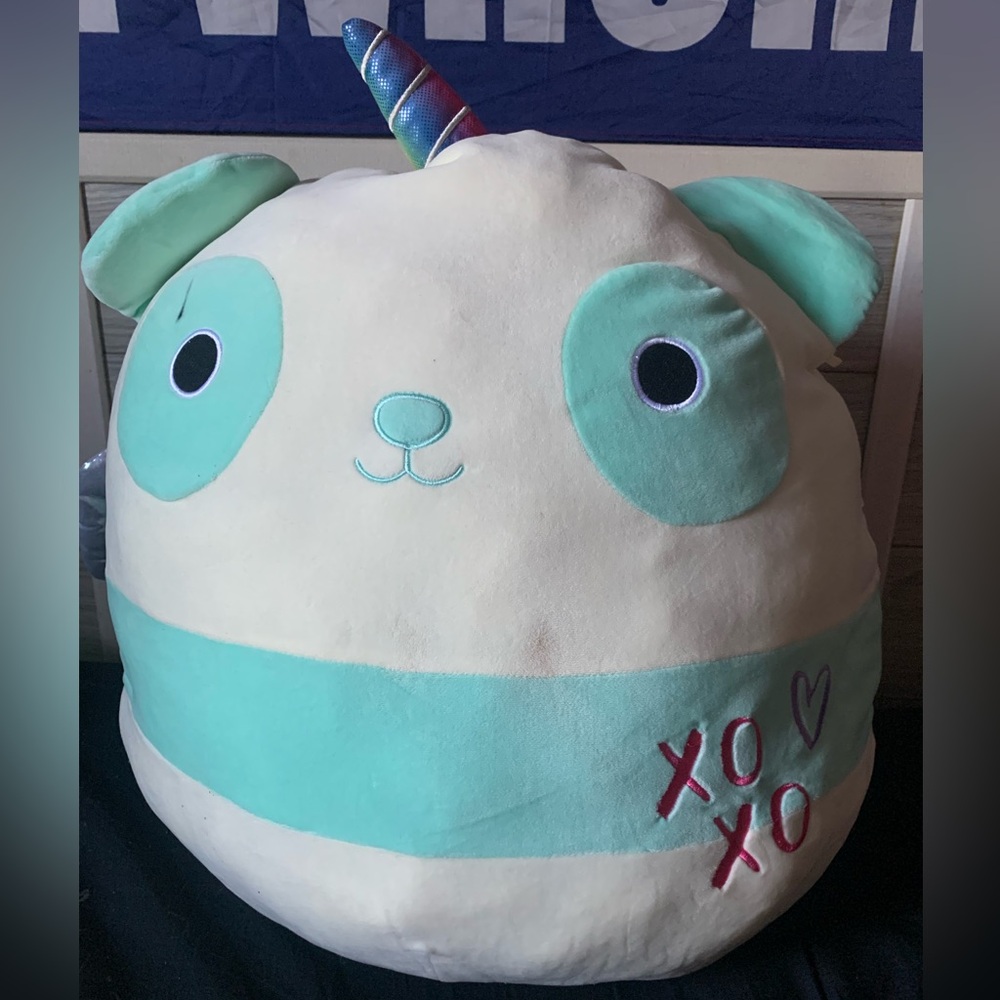 Squishmallows Preston the Panda-Corn